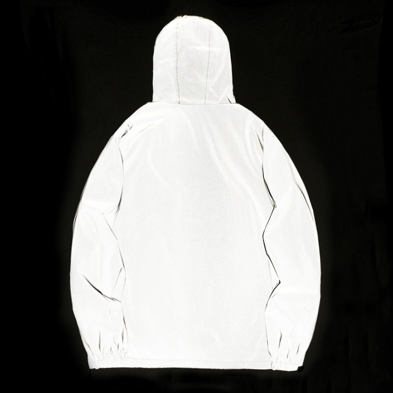 Chromashift Reflective Windbreaker – Daily Wear, Night Runs, Rides & Color-Shifting