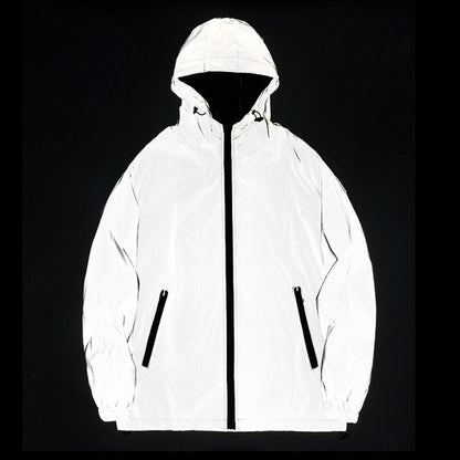 Chromashift Reflective Windbreaker – Daily Wear, Night Runs, Rides & Color-Shifting